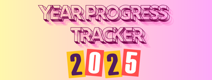 Year Progress Tracker